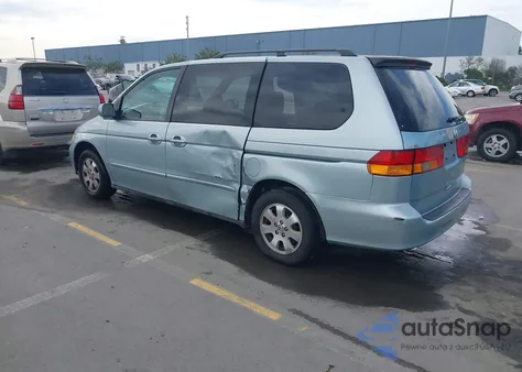 2003 Honda Odyssey Ex-L z USA, uszkodzony, nr VIN 5FNRL18033B118686